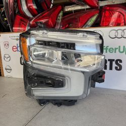 2022 2023 2024 Chevy Chevrolet Silverado Headlight Headlamp Right Passenger Side RH ORIGINAL USED OEM (2 Broken Tabs)