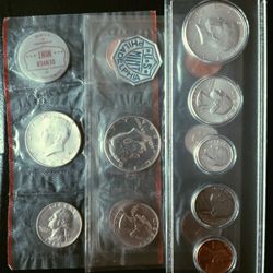 1964 KENNEDY SILVER PROOF SETS