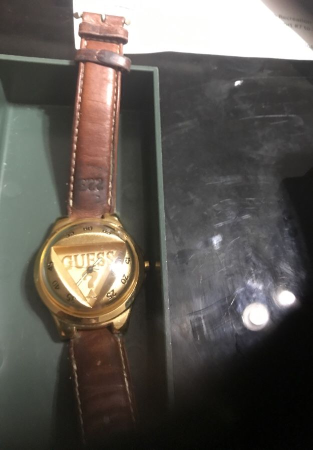 1996 Guess bubble face antique watch
