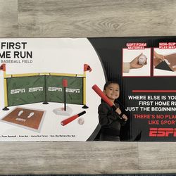 BRAND NEW 5 piece ESPN Kids Baseball Field Set