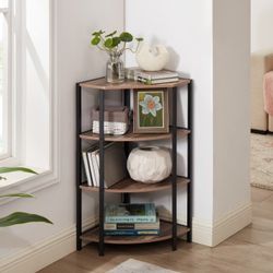 Multipurpose 4-Tier Corner Shelf For Kitchen,Home Office,living Room,Small Space