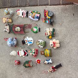 Vintage Christmas Ornaments 