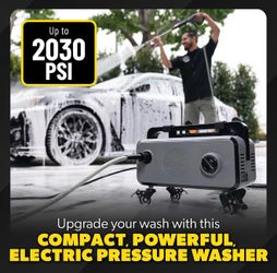 Chemical Guys, PM2000 PRO Electric Pressure Washer, 2030 PSI