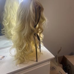 Blonde Transparent Indonesian Body Wave Lace Frontal