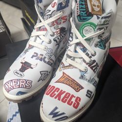 Timberlands NBA team logos