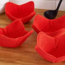 Set Of 4 Microwave Huggers 