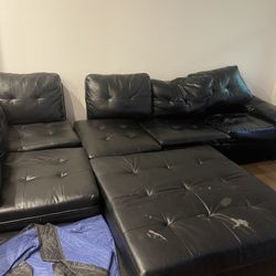 Free L Couch And Ottoman