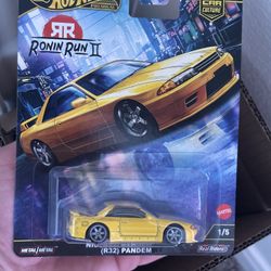 Hot Wheels 2025 Car Culture Ronin Run II Nissan Skyline GT-R (R32) Pandem 