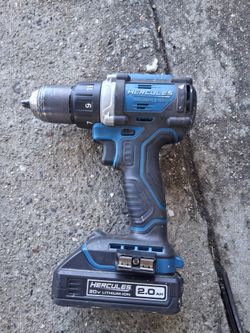 Hercules drill with battery 20volt