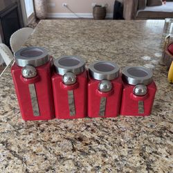 Storage Jars With Spoons