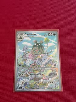 Pokemon Garbodor 204/182 Paradox Rift Near Mint