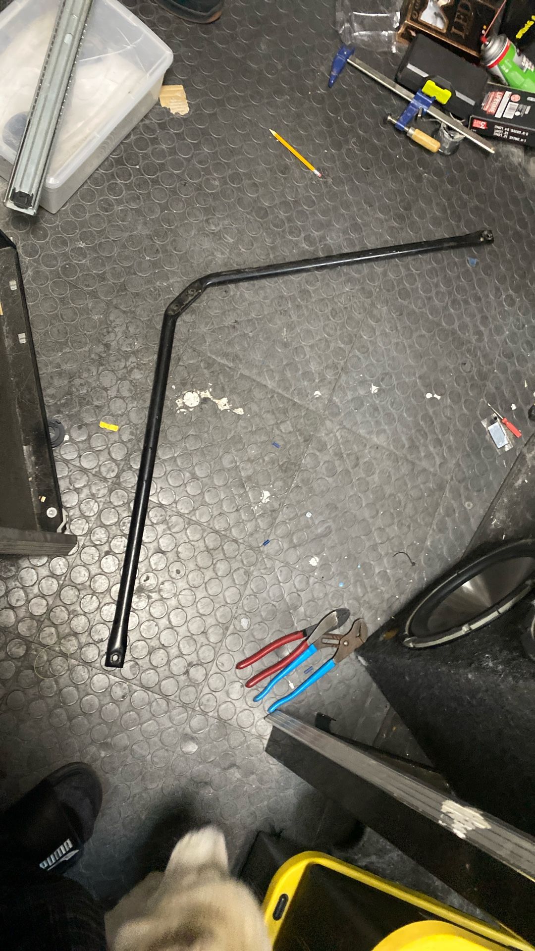 OEM 2008 E60 BMW M5 Front Strut Tower Brace