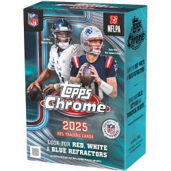 2025 Topps Chrome Football Value Blaster Box