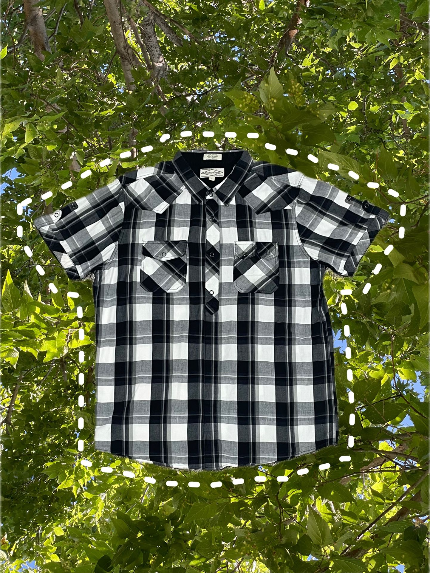 Eighty Eight checkered dress shirt