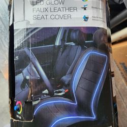 TYPE S LED Glow Faux Leather Seat Cover