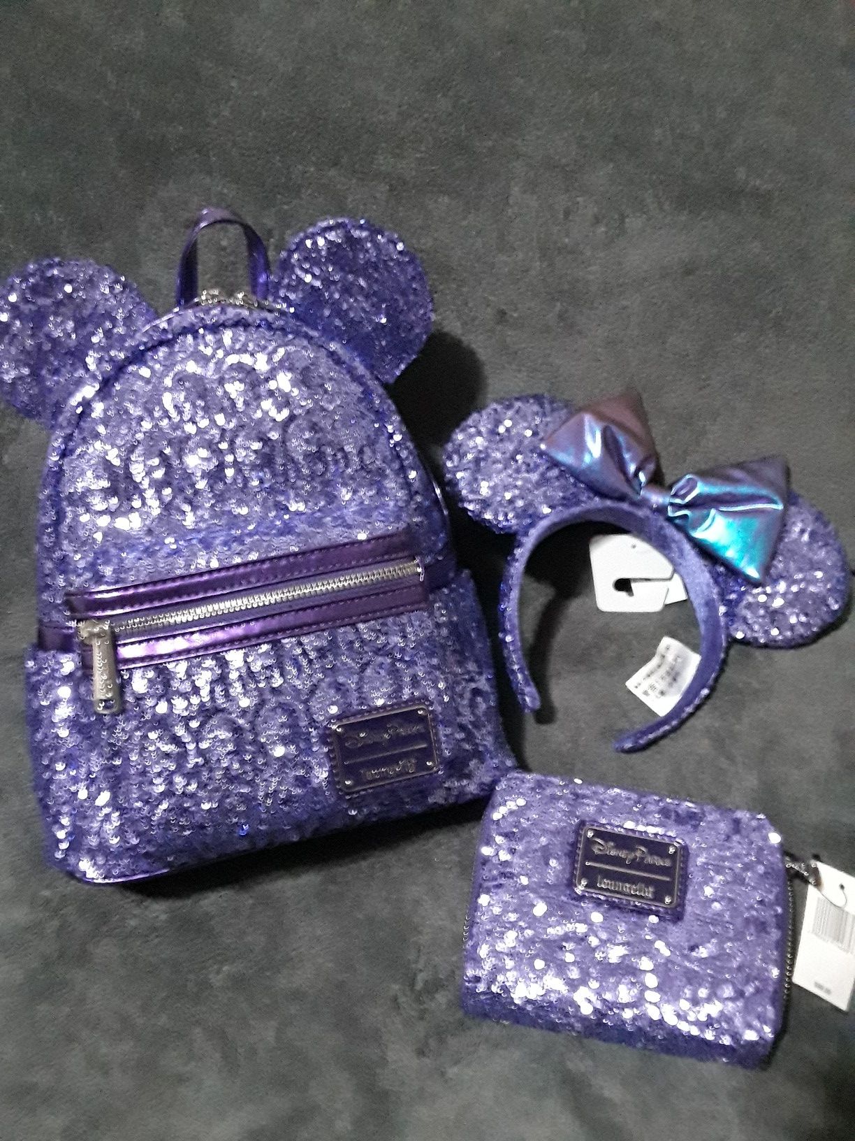 Disney loungefly purple potion set