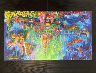 Shanghai Disneyland 10th Anniversary Poster by artist Eric Robison