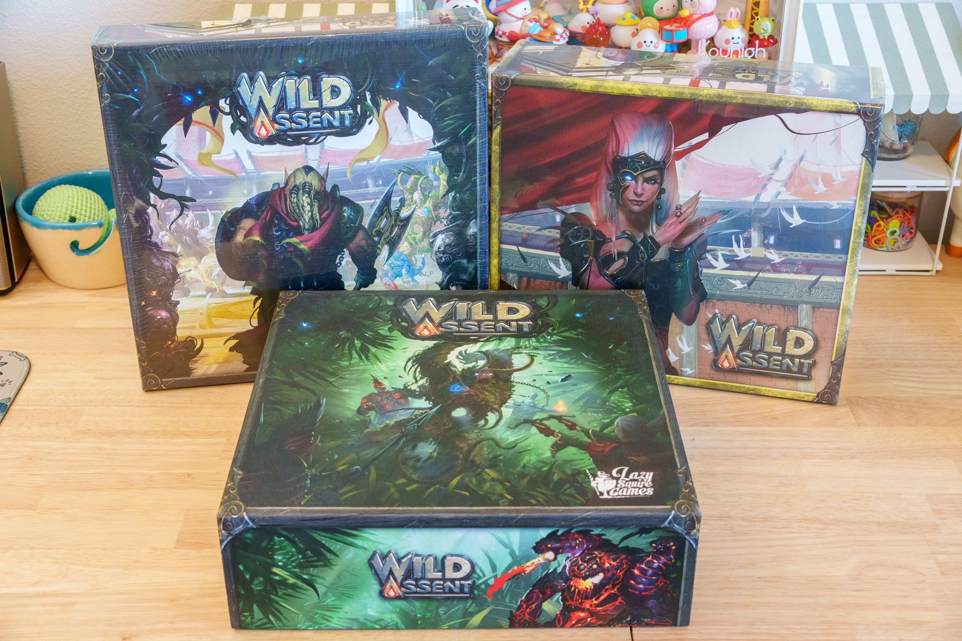 Lazy Squire Wild Assent Base Game + Kickstarter Exclusives + Shadow of the Silvestrem Expansion