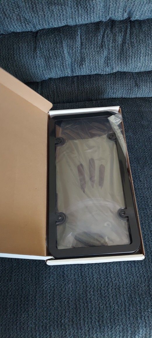 Nicunum 2 Pack Tinted License Plate