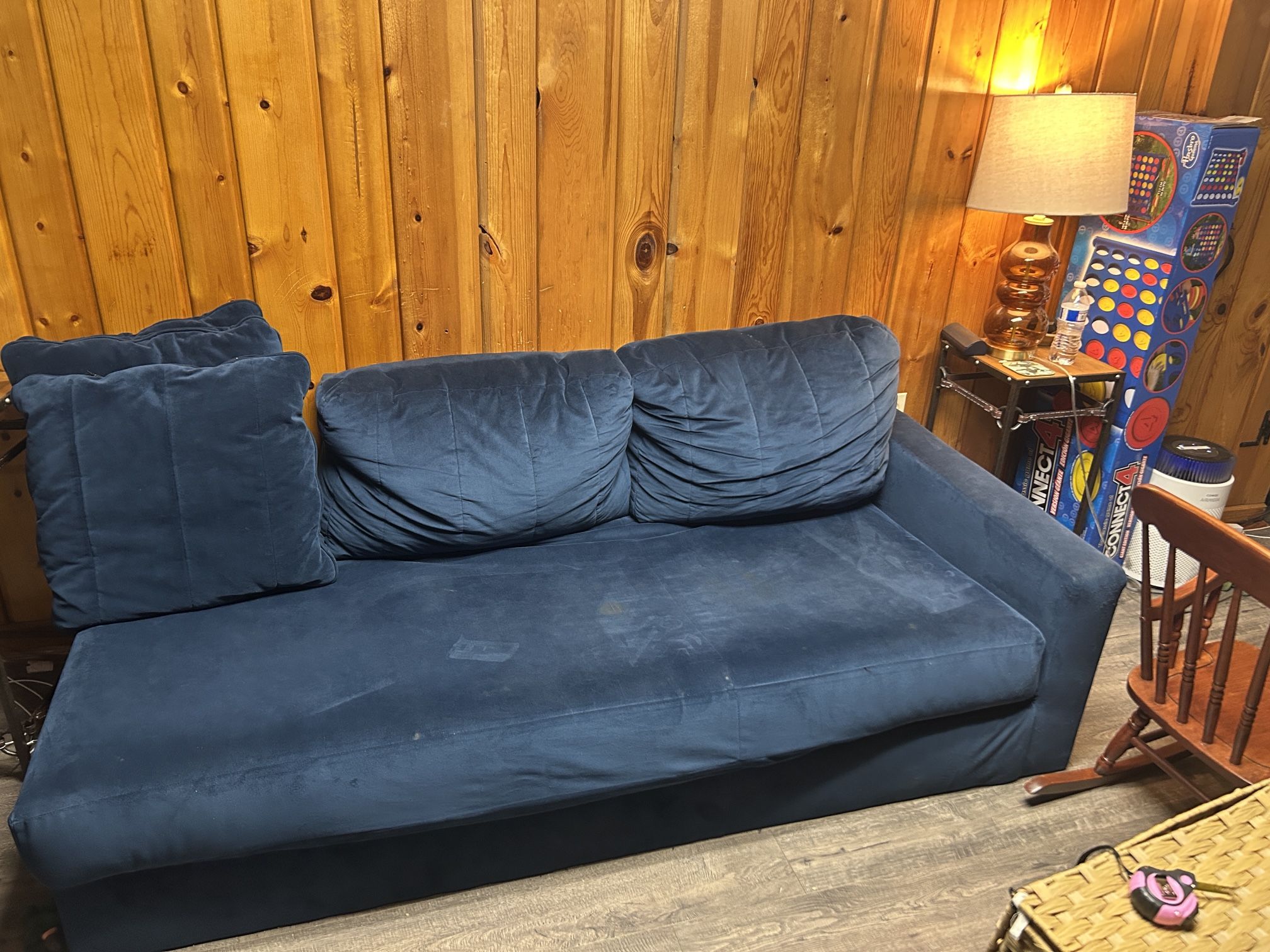 Free Couch — Needs Major TLC or Use for Parts/Lumber