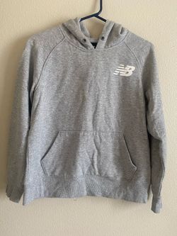 New Balance Grey Pullover hoodie Sweater for Womens