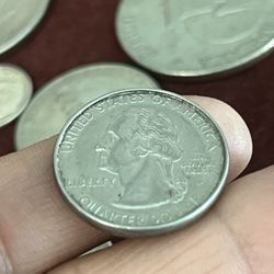 Rare Quarter 2001 Raised Rim Error 