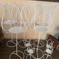 Metal Floral Centerpieces 