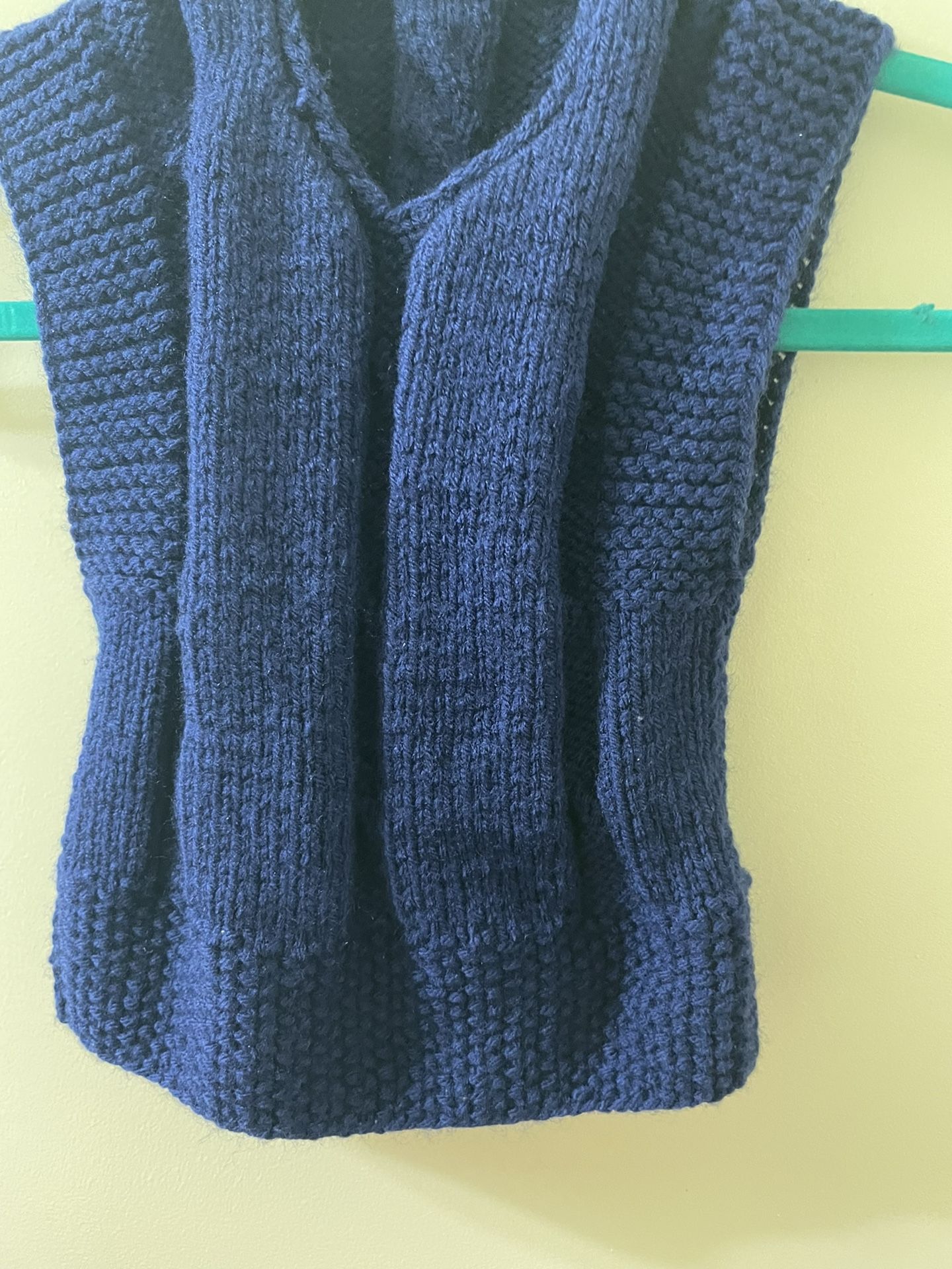 Hand Knitted Sweater Vest