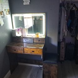 Wooden Vanity
