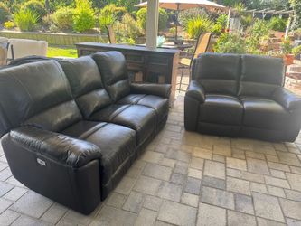 Power Reclining Sofa & Loveseat