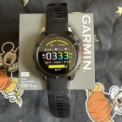 Garmin Fenix 8 51mm AMOLED GPS Watch 