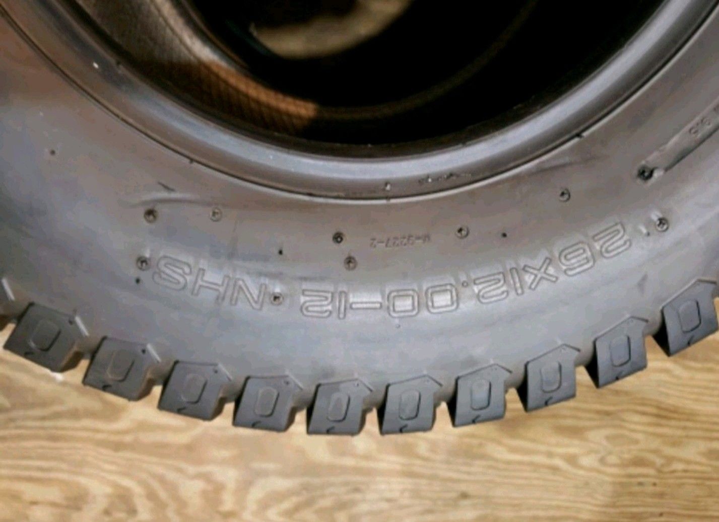Lawn and Garden tires rear set.