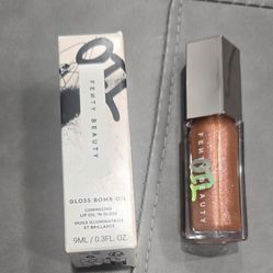 NEW FENTY BEAUTY GLOSS BOMB OIL LUMINIZING GLOSS FROSTED BUNZ