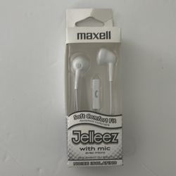 Maxell jelleez Earbuds With Mic