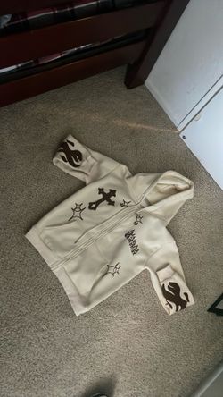 Blue And Brown Graphlite Hoodie
