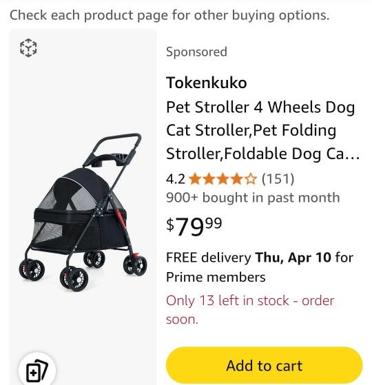 Pet Stroller