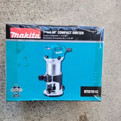 Makita Corded Fixed Base Variable Speed Compact Router