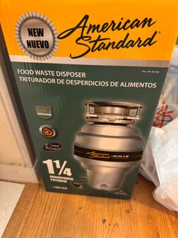 New Garbage Disposal