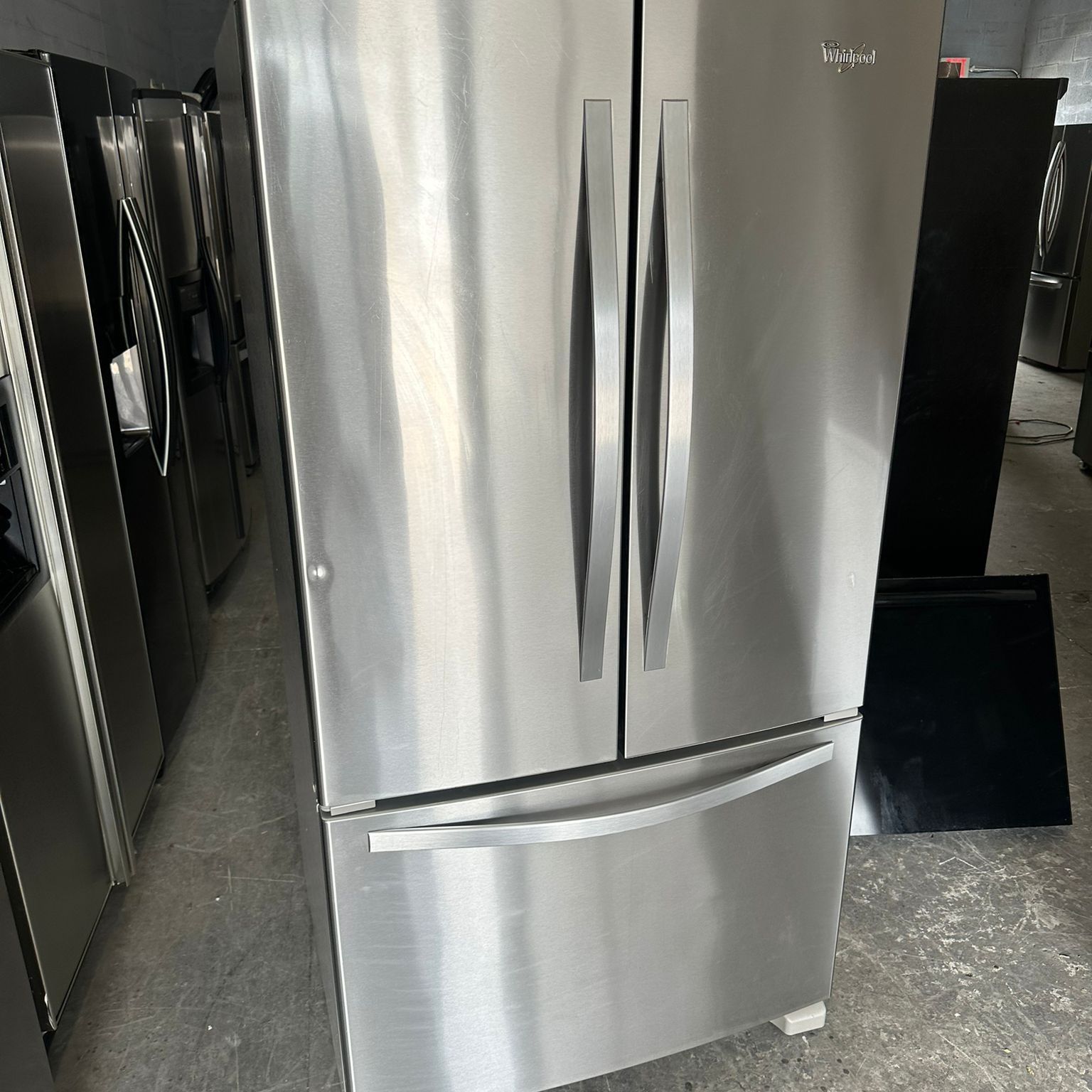 36” REFRIGERATOR STAINLESS STEEL FRIDGE REFRIGERADOR  NEVERA HELADERA