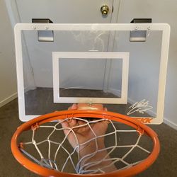 Mini Over-the-door Basketball Hoop - Great Shape! 