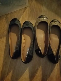 blk or brwn coach New sz8 45 eachif up there not sold yet