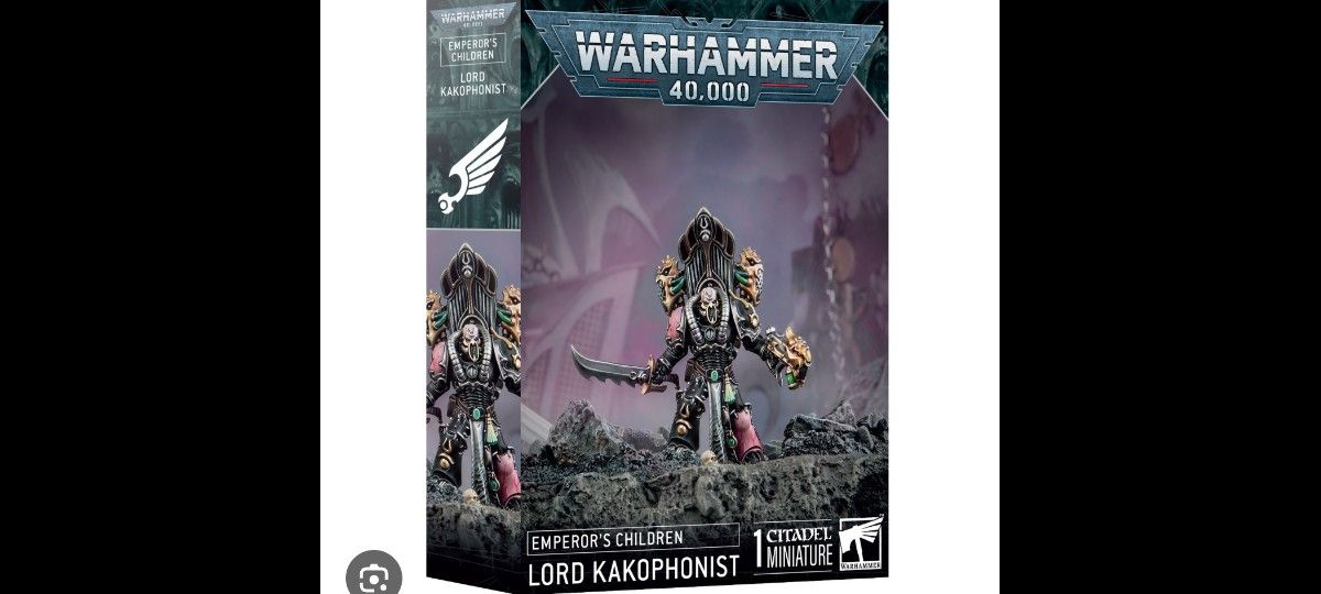 Warhammer 40k Emperor's Children Lord Kakophonist