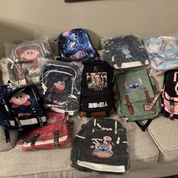 Character backpacks