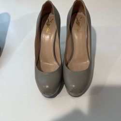 YSL Platform Heels   Like New  Size 37