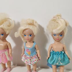 Blonde Blue Eyes Barbie Dolls