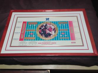 Joe Montana Autograph Player Of The Decade Limited Edition of 2000 with Certification