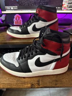 Jordan 1 Black Toe Reimagined Size 9