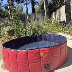 Front Pet Vinyl Pet Pool 48”