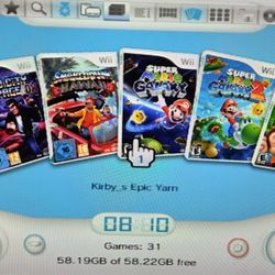 Wii With 5000 Retro Games