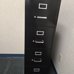 Letter Size Metal File Cabinet With Key $89 Each